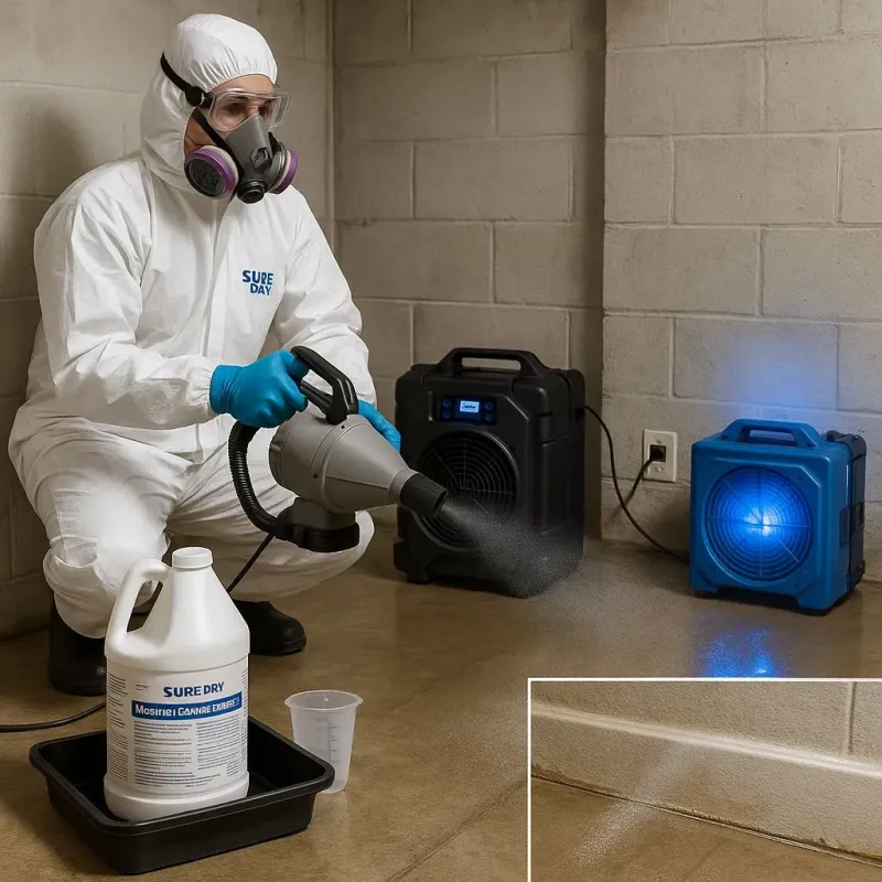 Sanitization and Odor Removal process in Canterwood, WA