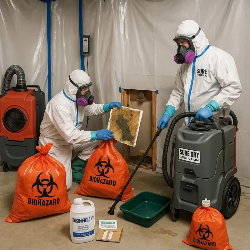 Contaminated Water Handling Protocols process in Canterwood, WA